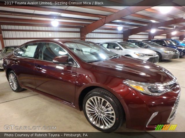 2017 Toyota Avalon Limited in Sizzling Crimson Mica