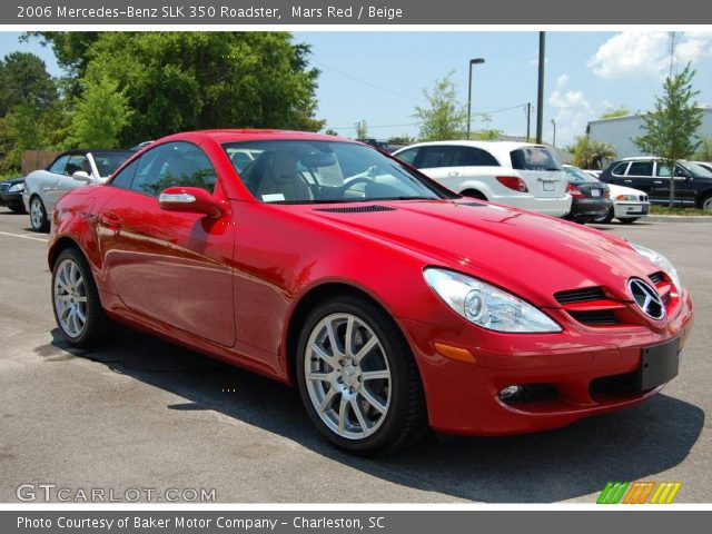 2006 Mercedes-Benz SLK 350 Roadster in Mars Red