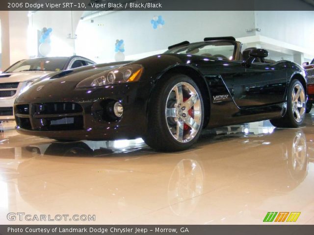 2006 Dodge Viper SRT-10 in Viper Black