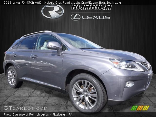 2013 Lexus RX 450h AWD in Nebula Gray Pearl