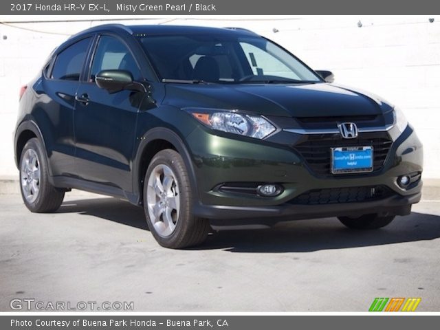 2017 Honda HR-V EX-L in Misty Green Pearl