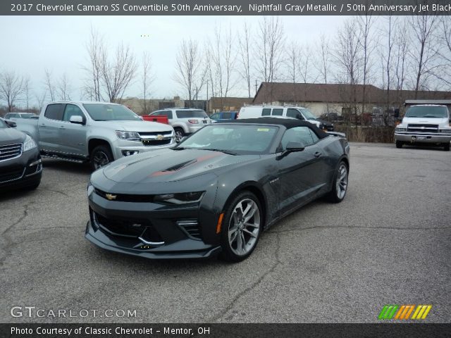 2017 Chevrolet Camaro SS Convertible 50th Anniversary in Nightfall Gray Metallic