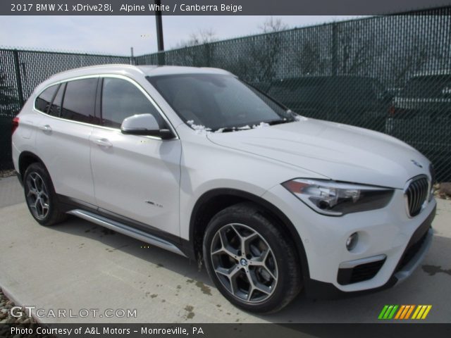 2017 BMW X1 xDrive28i in Alpine White
