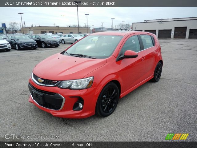 2017 Chevrolet Sonic Premier Hatchback in Red Hot