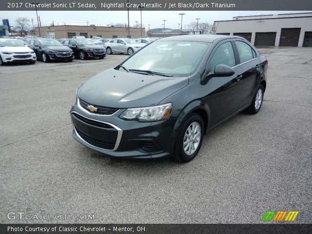 2017 Chevrolet Sonic LT Sedan in Nightfall Gray Metallic
