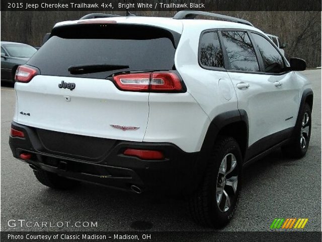 2015 Jeep Cherokee Trailhawk 4x4 in Bright White