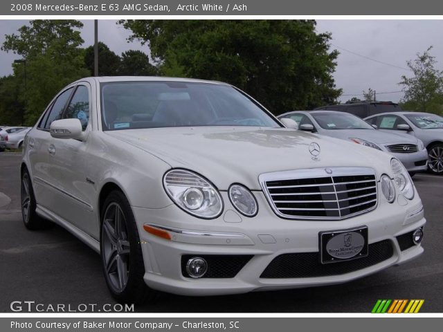 2008 Mercedes-Benz E 63 AMG Sedan in Arctic White
