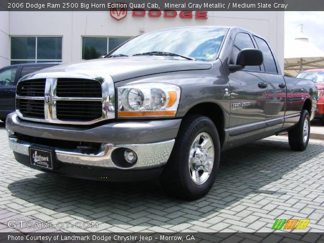 2006 Dodge Ram 2500 Big Horn Edition Quad Cab in Mineral Gray Metallic