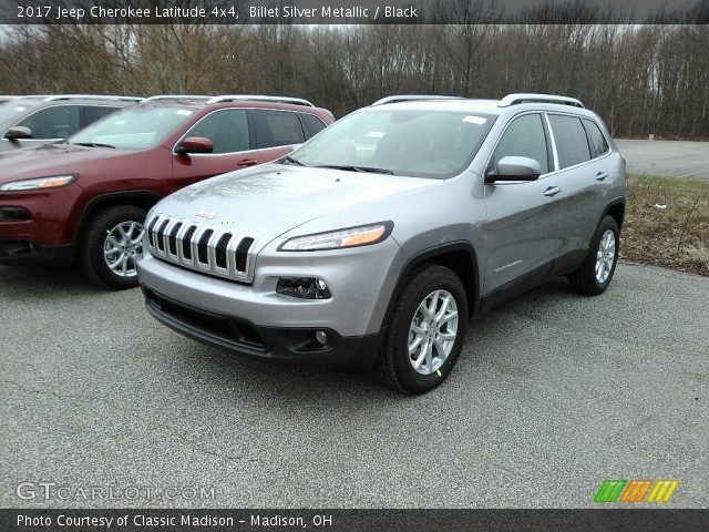 2017 Jeep Cherokee Latitude 4x4 in Billet Silver Metallic
