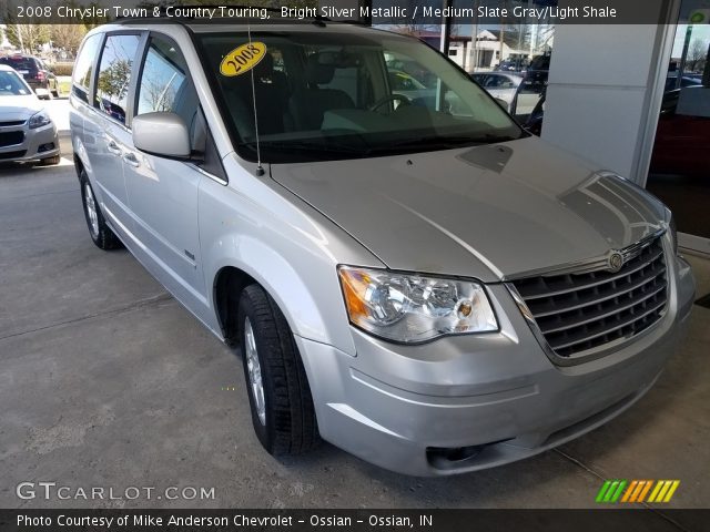 2008 Chrysler Town & Country Touring in Bright Silver Metallic