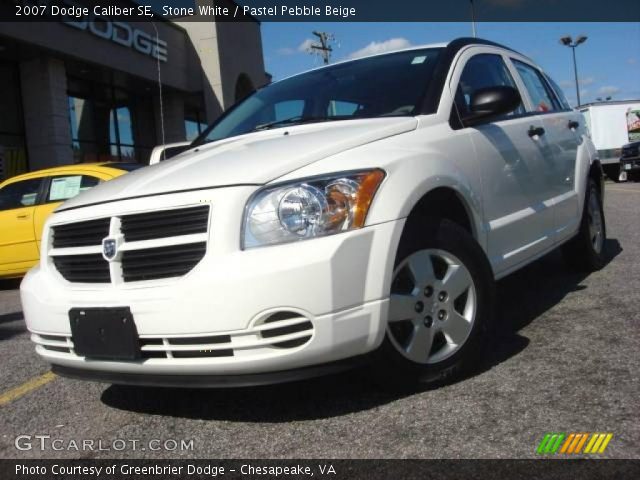 2007 Dodge Caliber SE in Stone White