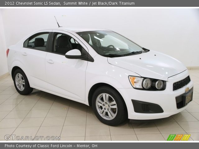 2012 Chevrolet Sonic LS Sedan in Summit White