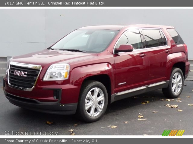 2017 GMC Terrain SLE in Crimson Red Tintcoat