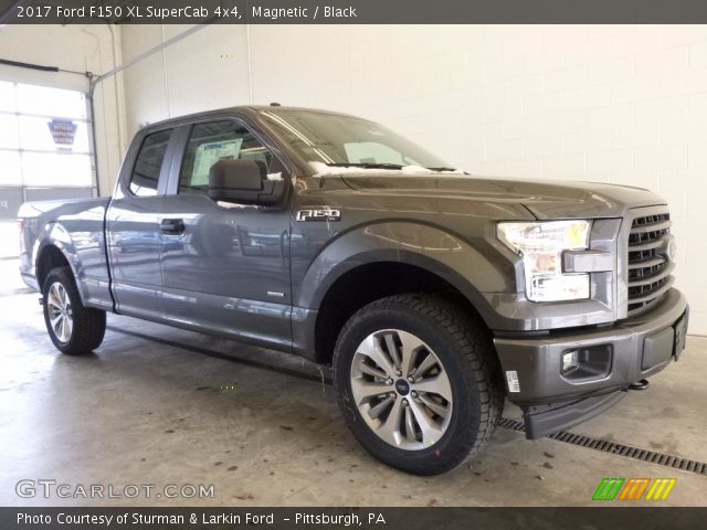 2017 Ford F150 XL SuperCab 4x4 in Magnetic