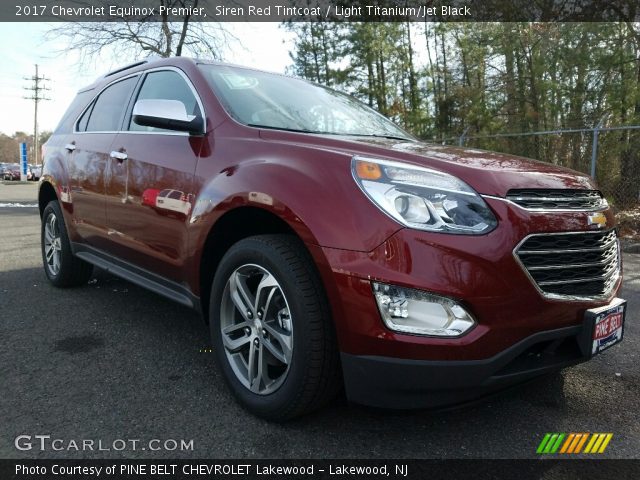 2017 Chevrolet Equinox Premier in Siren Red Tintcoat