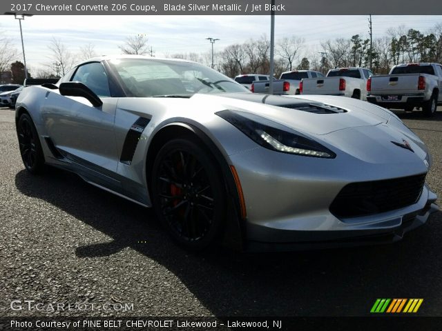 2017 Chevrolet Corvette Z06 Coupe in Blade Silver Metallic