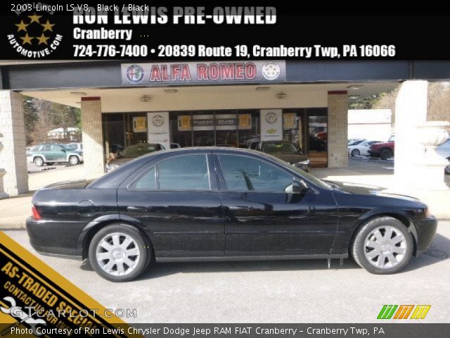 2003 Lincoln LS V8 in Black