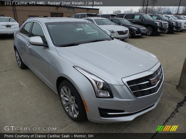 2017 Cadillac ATS AWD in Radiant Silver Metallic