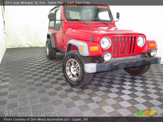 2004 Jeep Wrangler SE 4x4 in Flame Red
