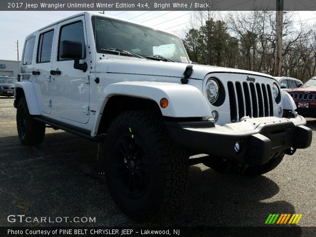 2017 Jeep Wrangler Unlimited Winter Edition 4x4 in Bright White