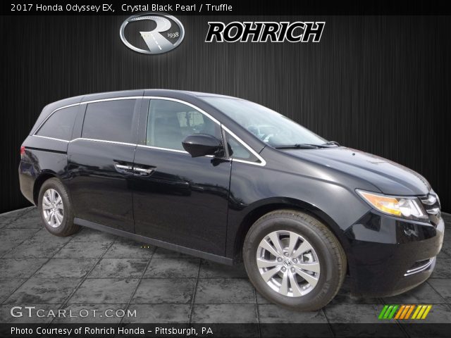 2017 Honda Odyssey EX in Crystal Black Pearl