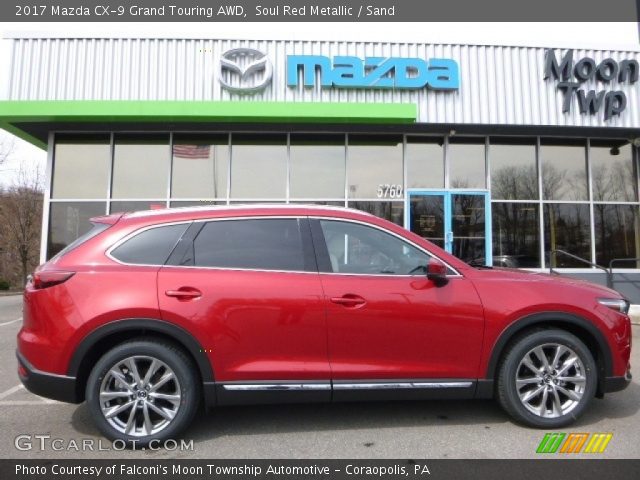 2017 Mazda CX-9 Grand Touring AWD in Soul Red Metallic