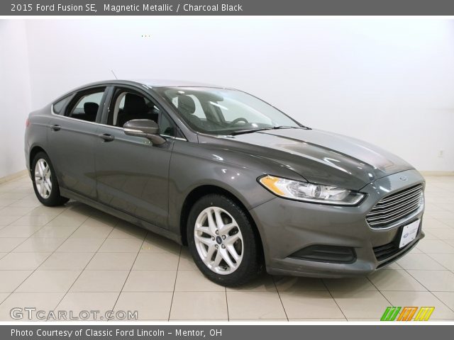 2015 Ford Fusion SE in Magnetic Metallic