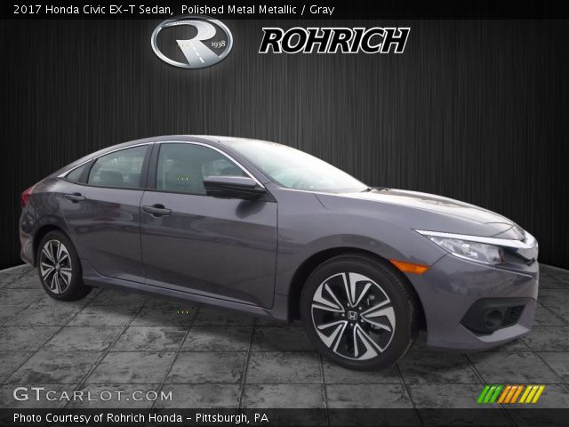 2017 Honda Civic EX-T Sedan in Polished Metal Metallic