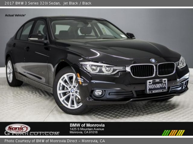 2017 BMW 3 Series 320i Sedan in Jet Black