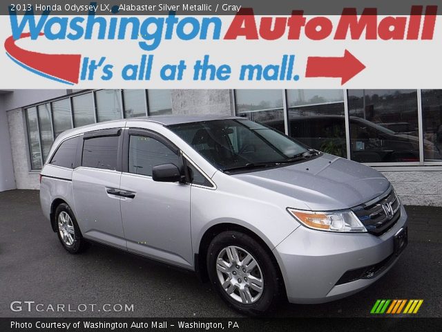 2013 Honda Odyssey LX in Alabaster Silver Metallic