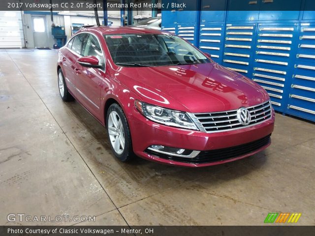 2017 Volkswagen CC 2.0T Sport in Fortana Red Metallic