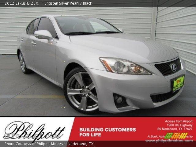 2012 Lexus IS 250 in Tungsten Silver Pearl