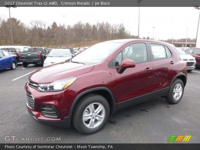 2017 Chevrolet Trax LS AWD in Crimson Metallic