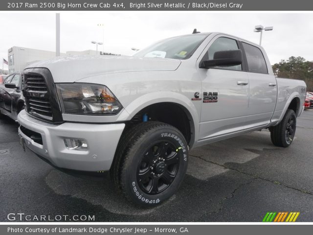 2017 Ram 2500 Big Horn Crew Cab 4x4 in Bright Silver Metallic