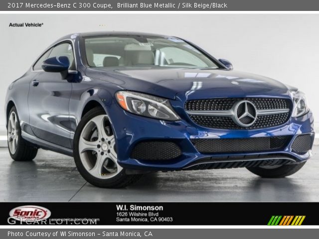 2017 Mercedes-Benz C 300 Coupe in Brilliant Blue Metallic