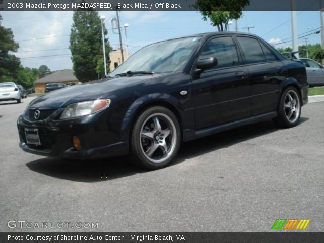 2003 Mazda Protege MAZDASPEED in Black Mica