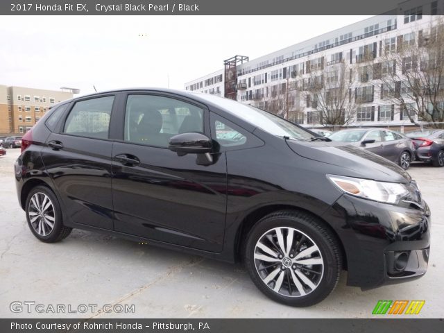 2017 Honda Fit EX in Crystal Black Pearl
