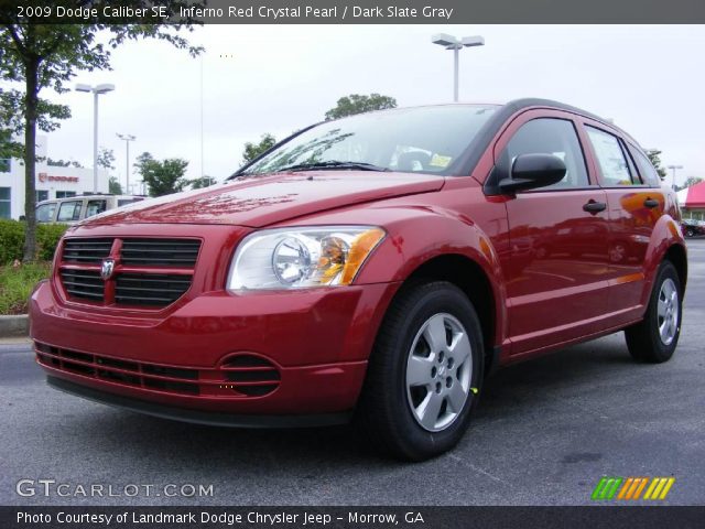 2009 Dodge Caliber SE in Inferno Red Crystal Pearl