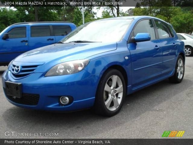 2004 Mazda MAZDA3 s Hatchback in Winning Blue Mica