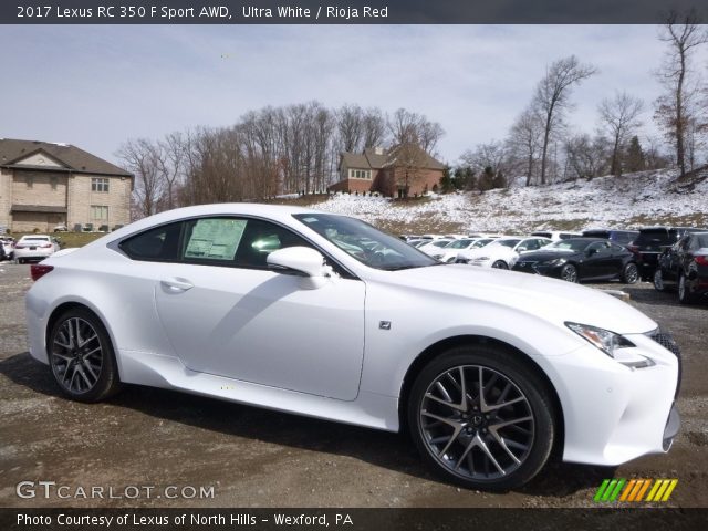 2017 Lexus RC 350 F Sport AWD in Ultra White