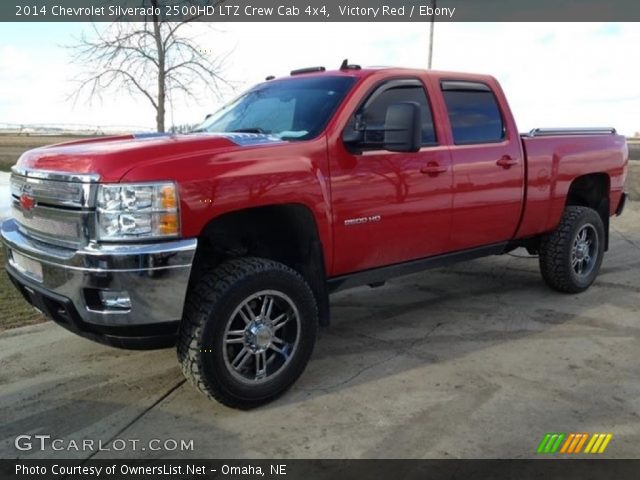 2014 Chevrolet Silverado 2500HD LTZ Crew Cab 4x4 in Victory Red