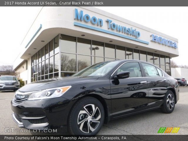 2017 Honda Accord LX Sedan in Crystal Black Pearl