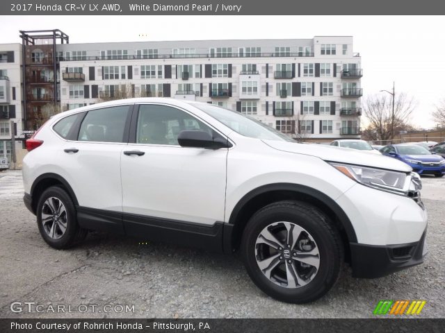 2017 Honda CR-V LX AWD in White Diamond Pearl