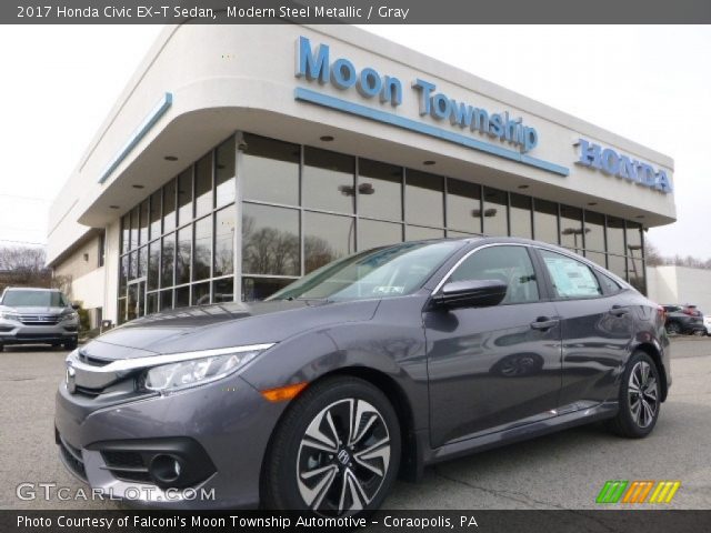 2017 Honda Civic EX-T Sedan in Modern Steel Metallic