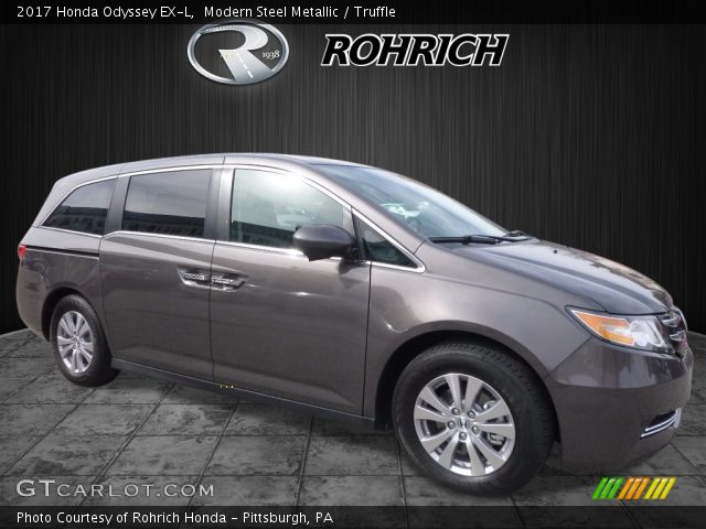2017 Honda Odyssey EX-L in Modern Steel Metallic