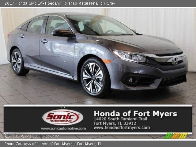 2017 Honda Civic EX-T Sedan in Polished Metal Metallic