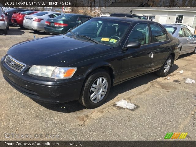 2001 Toyota Camry LE in Black
