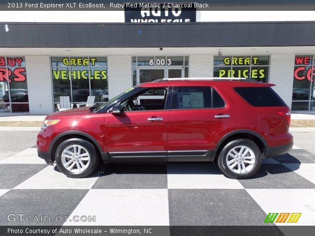 2013 Ford Explorer XLT EcoBoost in Ruby Red Metallic