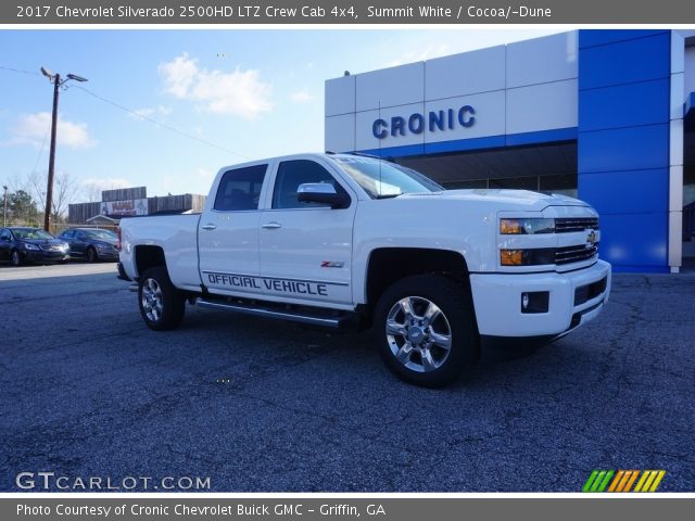2017 Chevrolet Silverado 2500HD LTZ Crew Cab 4x4 in Summit White
