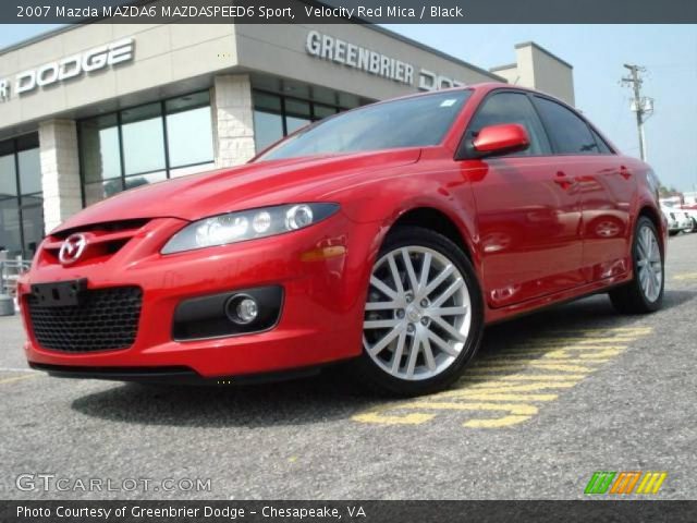 2007 Mazda MAZDA6 MAZDASPEED6 Sport in Velocity Red Mica